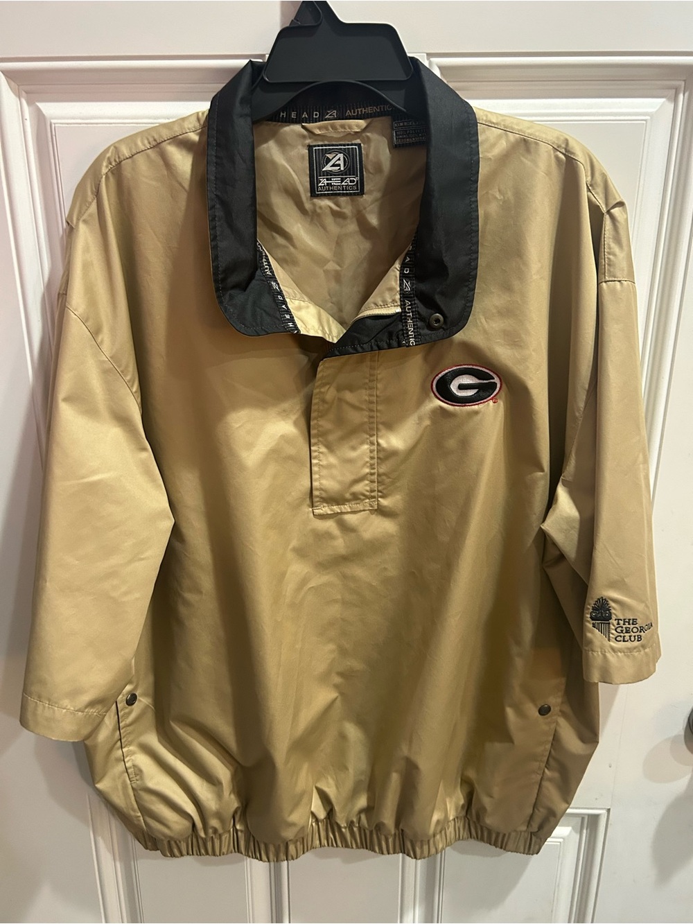 Georgia Bulldogs Mens Large Golf Pullover Jacket